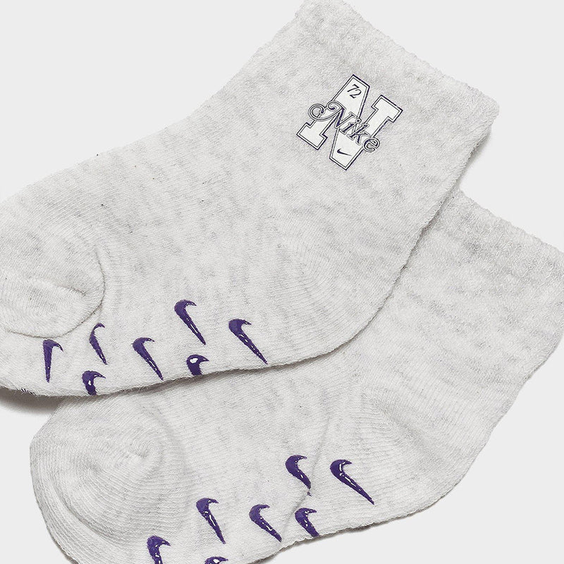 Nike NHN 3pk Varsity Prep Gripper - Court Purple