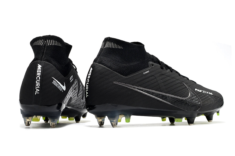 Air Zoom Mercurial Superfly 15 Elite FG Black Metal Studs