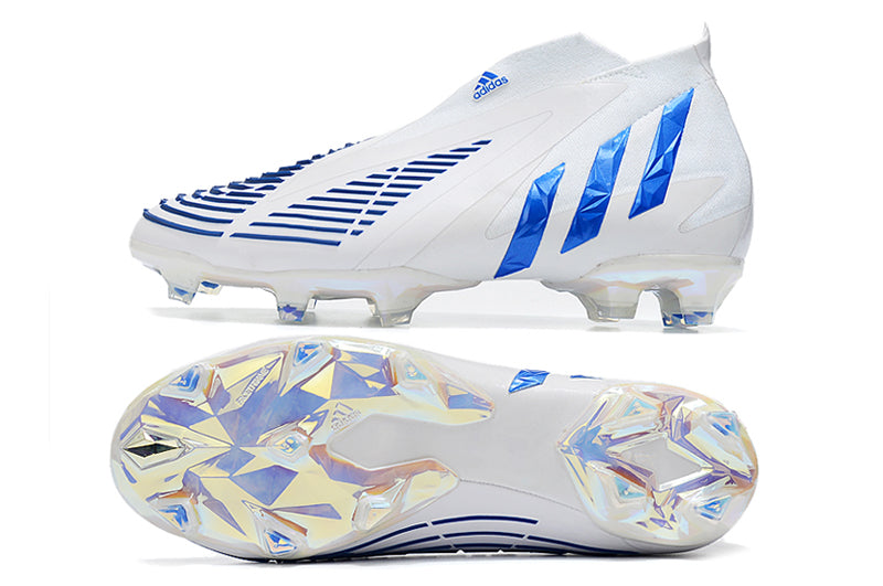 Predator Edge+ FG Showdown - White/Blue