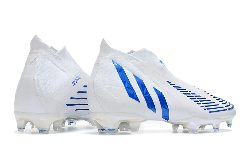 Predator Edge+ FG Showdown - White/Blue
