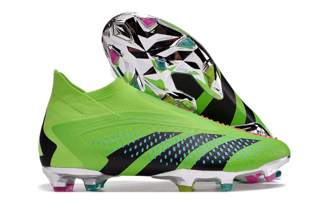 PREDATOR ACCURACY+ FIRM GROUND Lime Green/Black/Pink/Blue