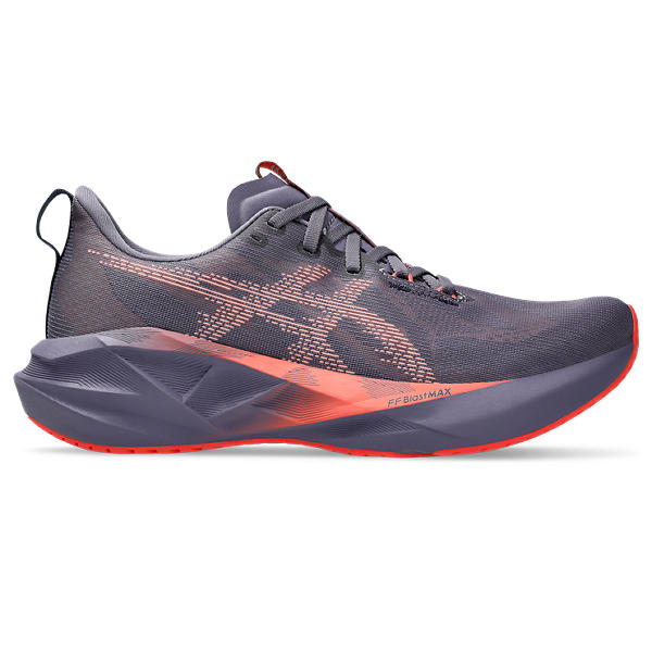 Asics Novablast 5 Greyish Purple/Coral Reef Men