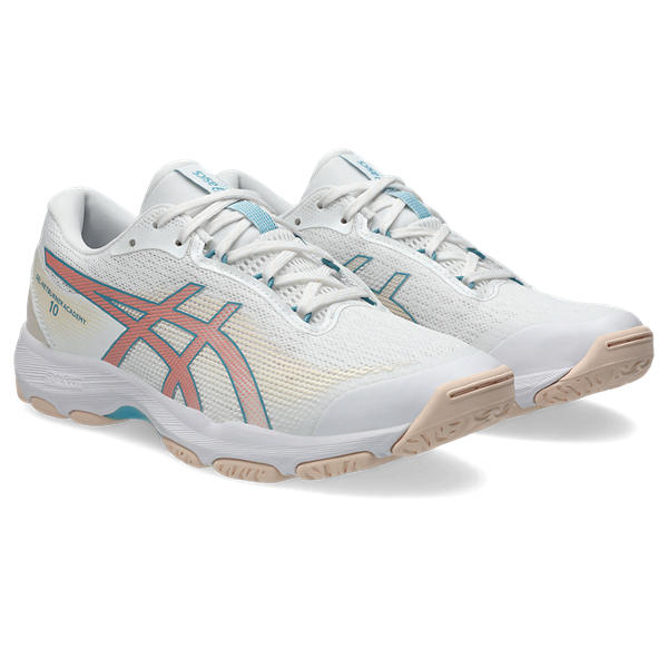Asics Gel Netburner Academy 10 White/Wild BLossom
