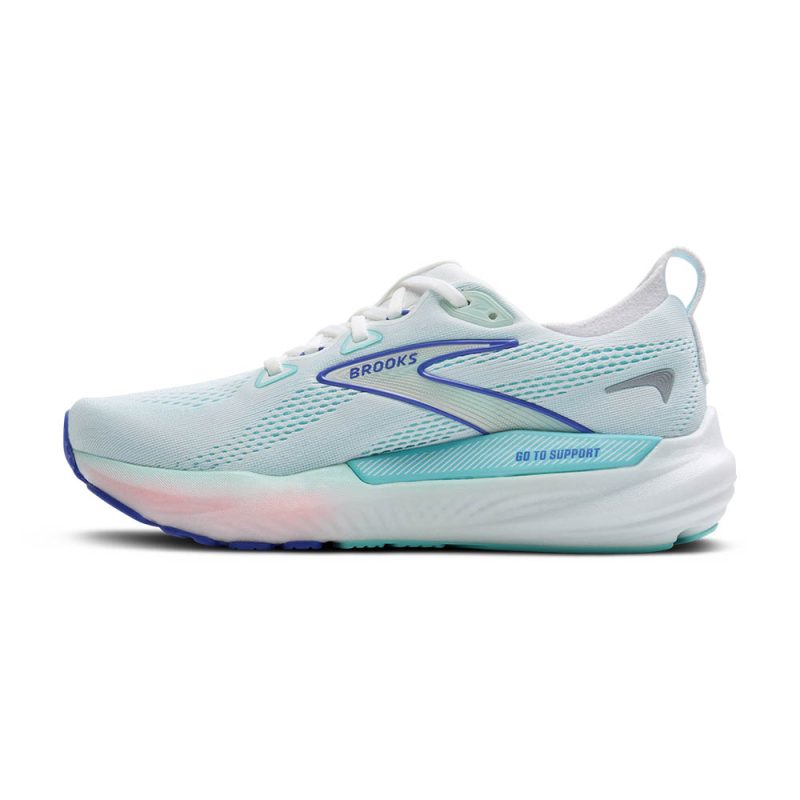 Brooks Glycerin GTS 22 White/Limpet Shell/Amparo Blue