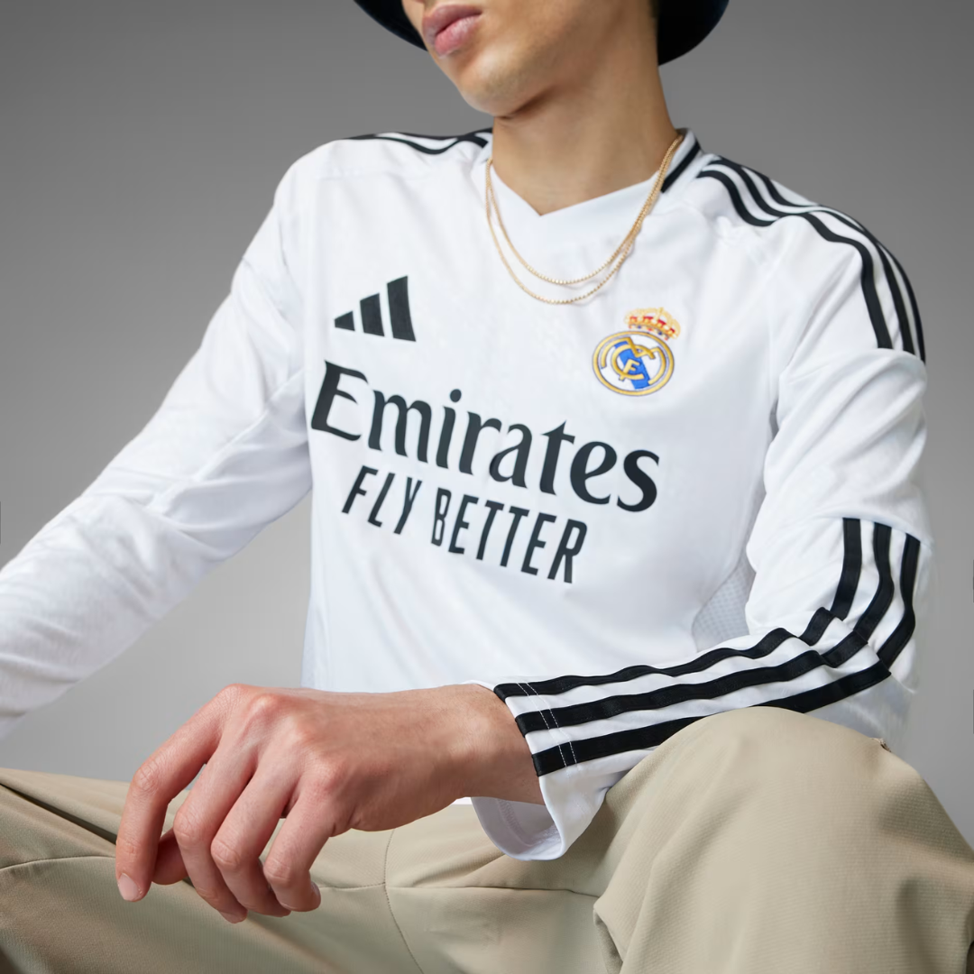 Real Madrid 24/25 Home Long-sleeve Jersey