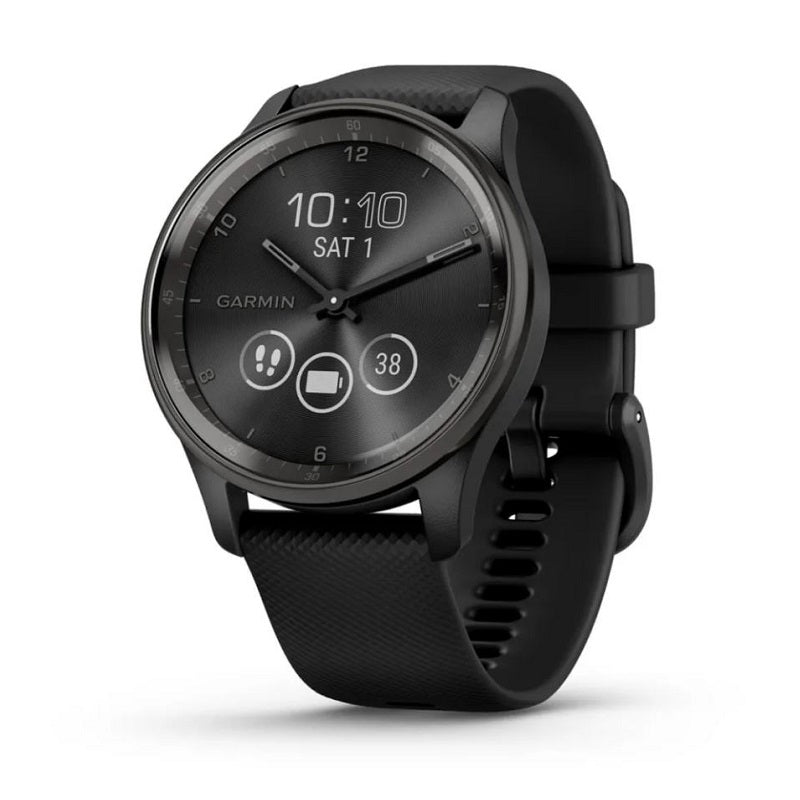 Garmin vívomove Trend Hybrid Smartwatch with Hidden Display &amp; Health Tracking
