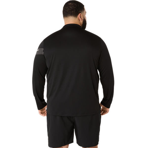 Asics Icon LS 1/2 Zip Performance Black