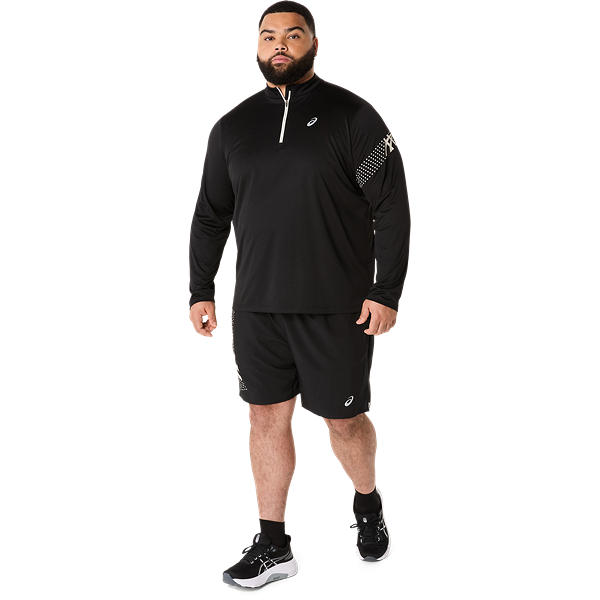 Asics Icon LS 1/2 Zip Performance Black