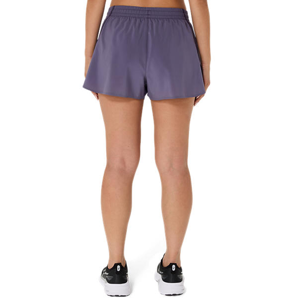 Asics Core Split Short Greyish Purple