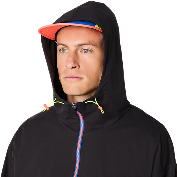 Asics Track Club Relaxed Pullover Jacket Performance Black