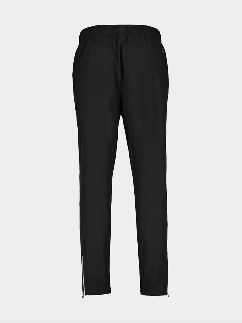 TS Men&#39;s 4-Way Stretch Active Black Pants: Comfort, Quick-Dry, Zipper Pocket