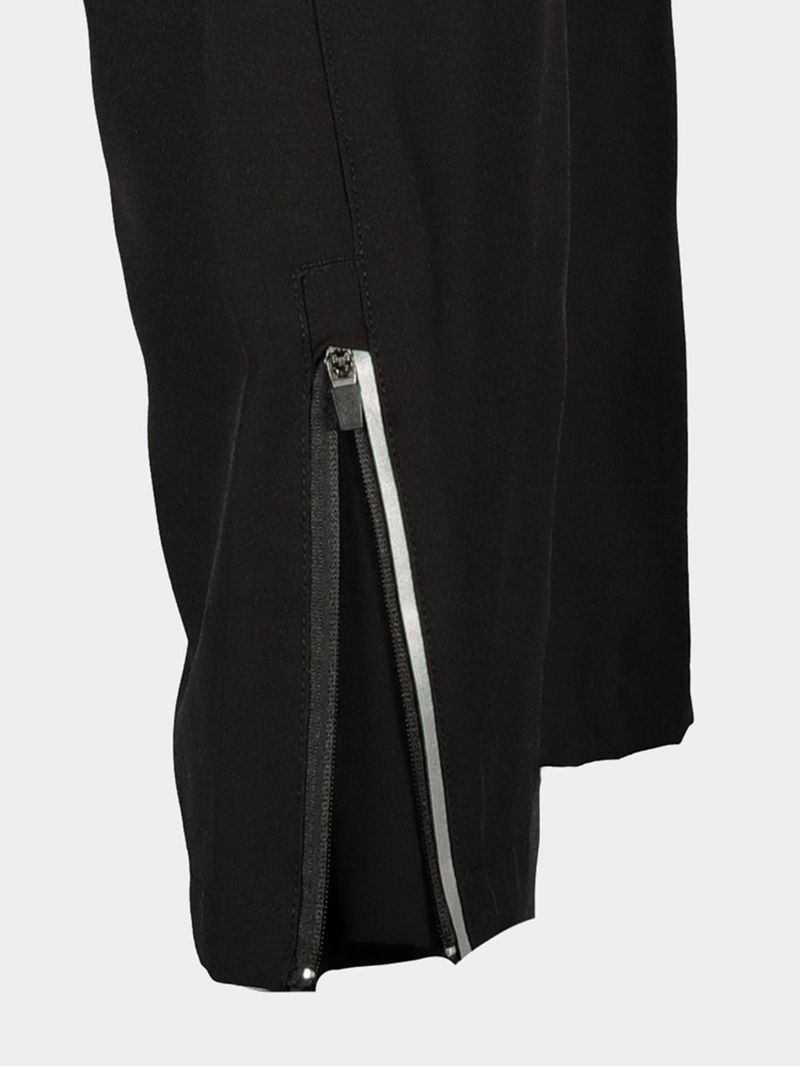 TS Men's 4-Way Stretch Active Black Pants: Comfort, Quick-Dry, Zipper Pocket