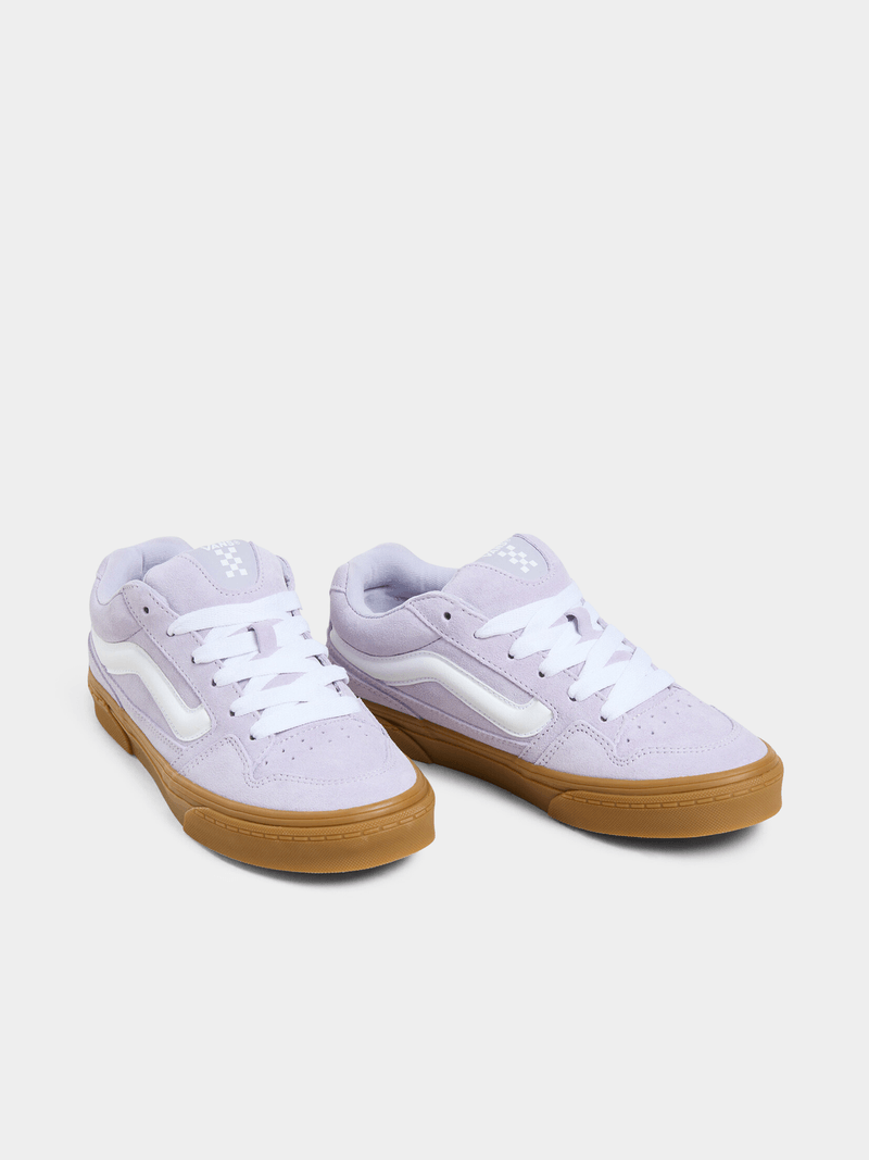 Women&#39;s Vans Caldrone Suede &amp; Gum Sole Sneakers - Evening Haze Purple