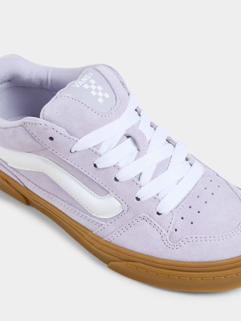 Women&#39;s Vans Caldrone Suede &amp; Gum Sole Sneakers - Evening Haze Purple
