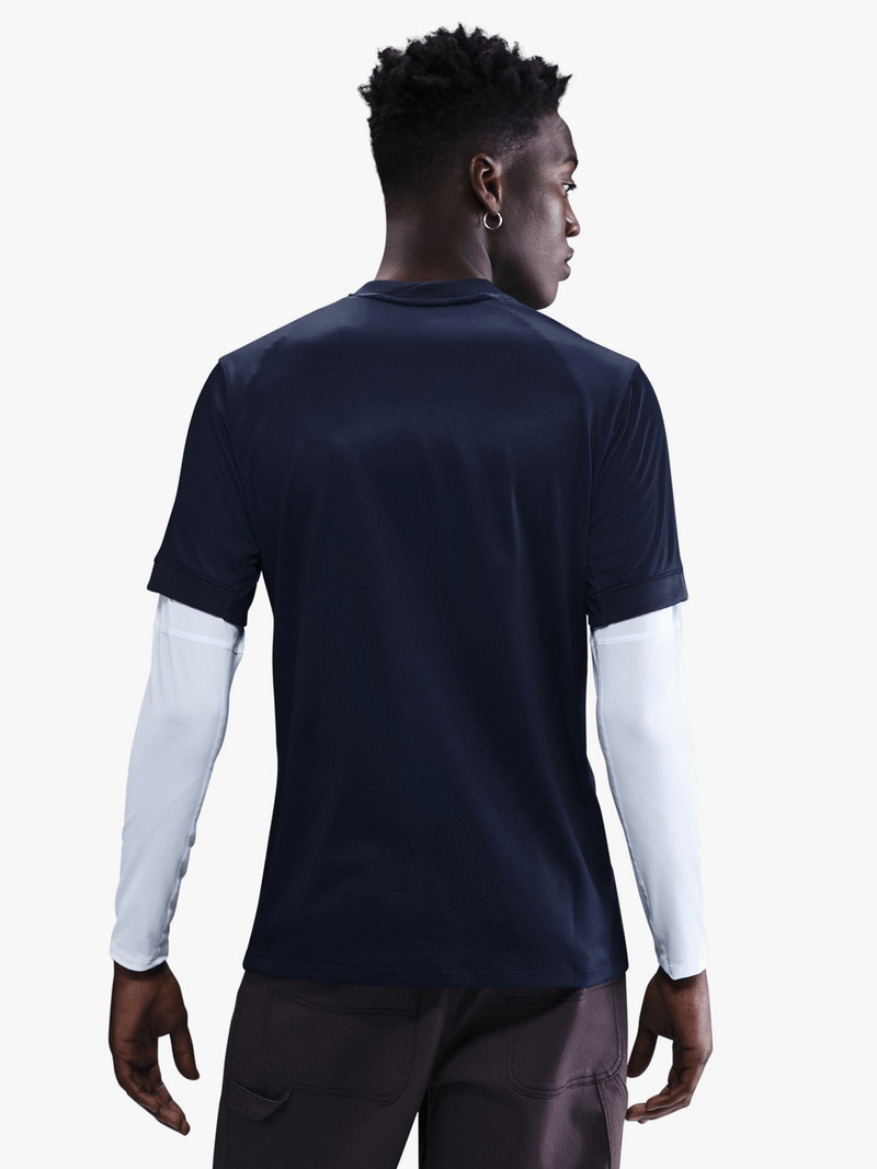 Nike Men&#39;s PSG Dri-Fit Strike Navy Soccer Training Top with Thumbholes