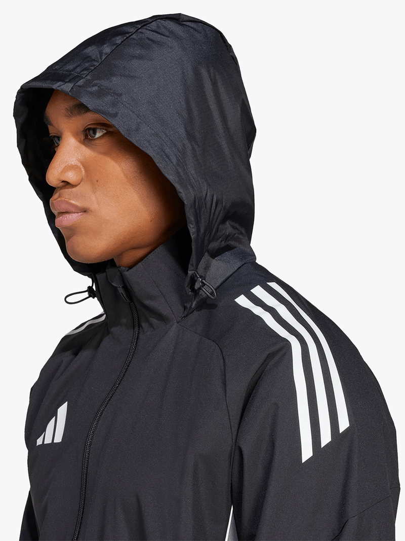 Adidas Men&#39;s Orlando Pirates Training Tiro 25 Black/White Full-Zip Performance Jacket