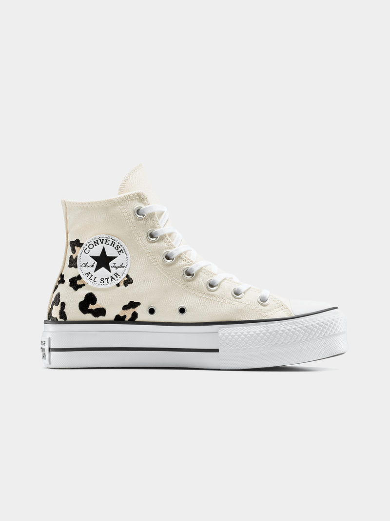 Converse Women&#39;s Chuck Taylor All Star Lift Platform Sneakers Egret/Dune
