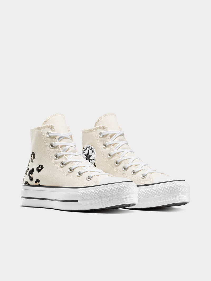 Converse Women's Chuck Taylor All Star Lift Platform Sneakers Egret/Dune