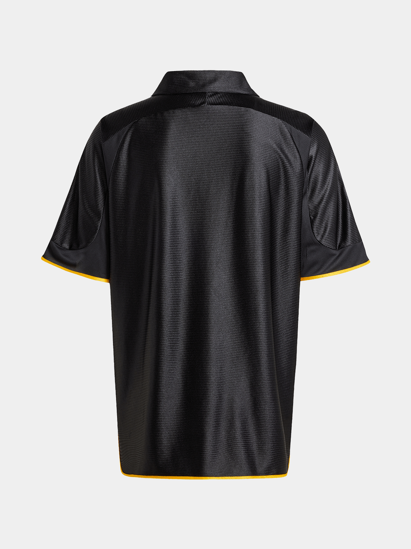 Adidas Real Madrid 1999 Heritage Black Football Jersey - Retro Loose Fit Polo