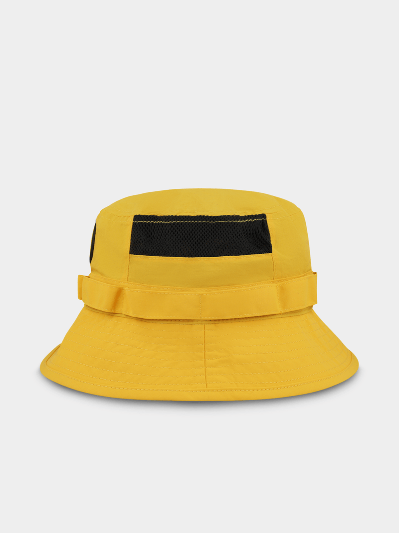 Kappa Kaizer Chiefs Kalo Yellow Cotton Bucket Hat – Stylish Sun Protection