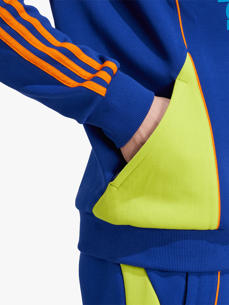 adidas Men&#39;s Orlando Pirates NTS UBP Full-Zip Navy Orange Track Jacket