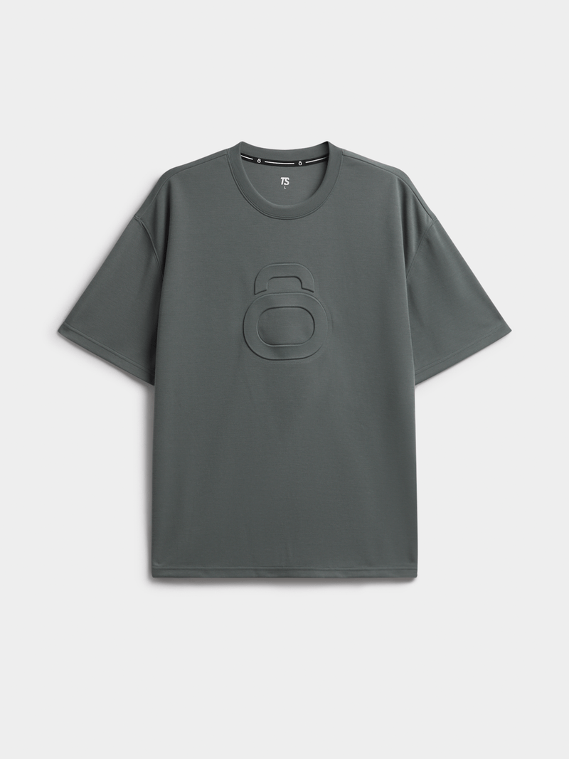 TS Men's Premium Tonal Fatigue Tee - Soft Interlock Fabric for Training & Style