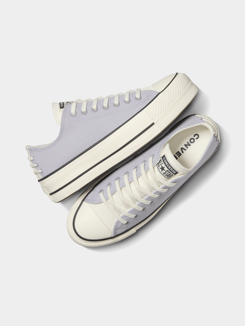 Elevated Converse Women&#39;s Chuck Taylor Lift Platform Sneakers with Premium Crafted Laces