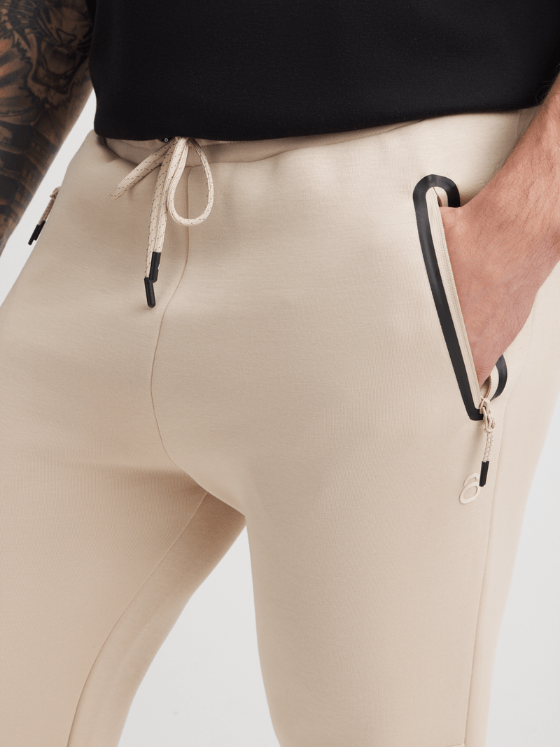 Men's Studio-Tech Stone Joggers: Stylish, Comfortable, Versatile with Side Poppers