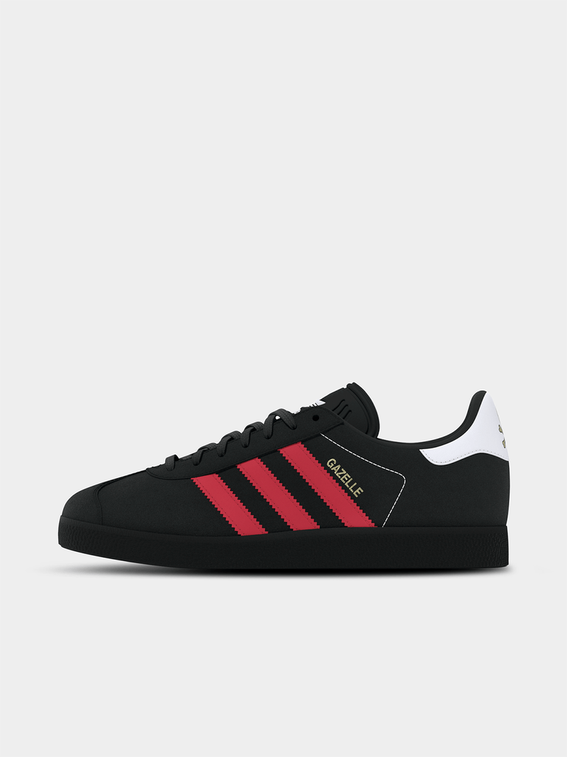 Adidas Orlando Pirates Gazelle Black/Red Men's Sneakers - Iconic Fan Style