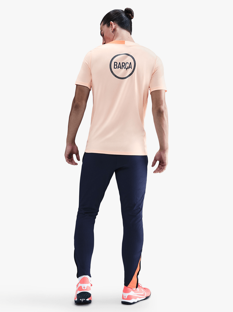Nike Men's Barcelona Dri-Fit Strike Third Mango Soccer Tee