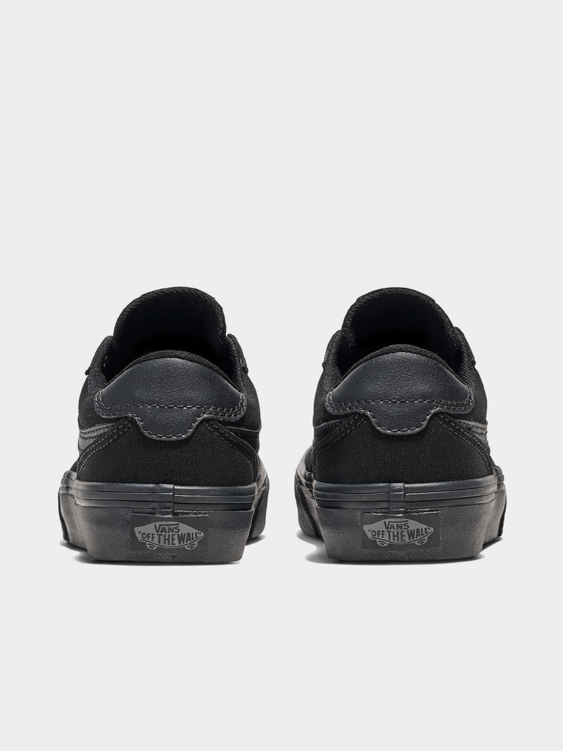 Vans Junior Old Skool Brooklyn Black Kids&#39; Skate Sneakers Iconic Style