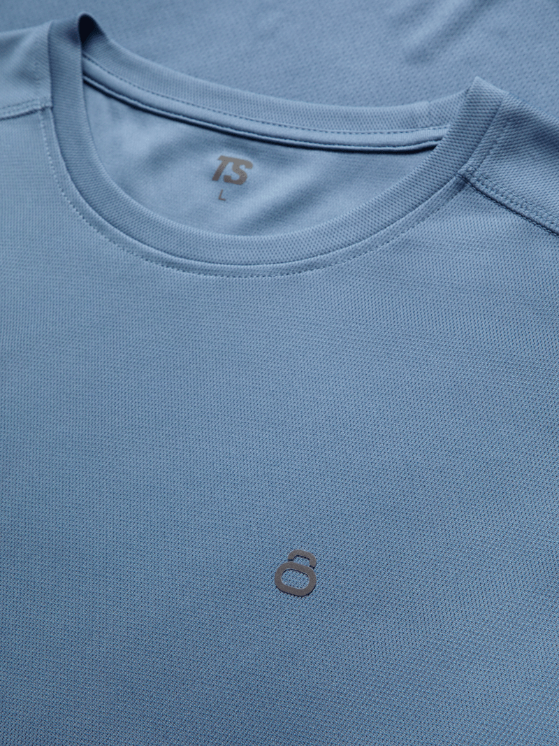 Men&#39;s Legacy Periwinkle Performance Muscle Hugger Athletic Vest Tank Top