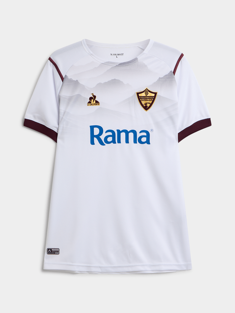 Le Coq Sportif Stellenbosch FC Away 25/26 White Men&#39;s Performance Football Jersey
