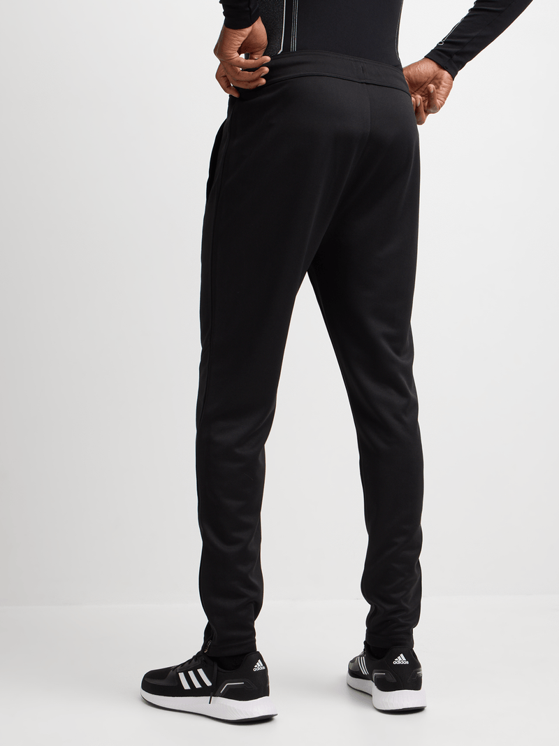 TS Men's Performance Agility Tricot Active Pants - Lightweight, Athletic Fit, Black