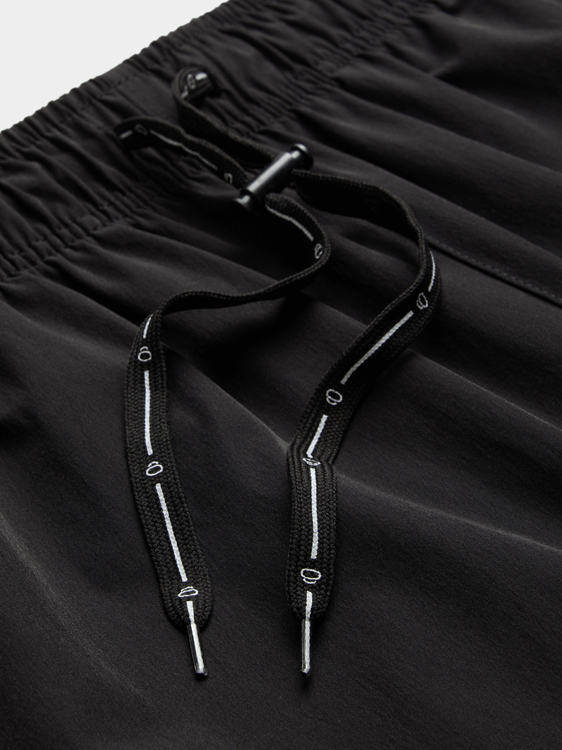 TS Men&#39;s Agility Cargo Black Trackpants: Flexible, Durable, Multi-Pocket Training Pants