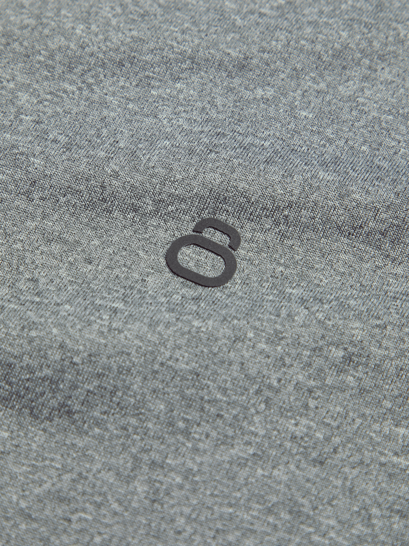 TS Men&#39;s Legacy Gray Melange Performance Long Sleeve Tee - Stay Cool, Protected