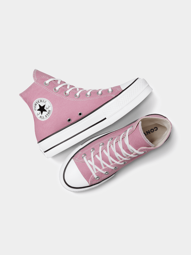 Converse Women&#39;s Chuck Taylor All Star Lift Platform Sneakers Cliffside Rose