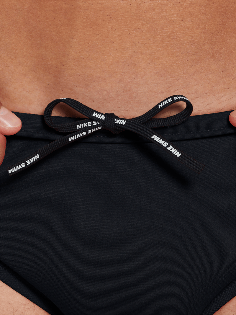 Nike Men&#39;s HydraStrong Solid Black Performance Swim Brief - Durable, Comfort Fit