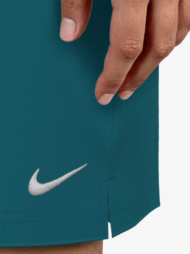 Nike Men&#39;s Essential 7-Inch Volley Swim Shorts - Quick-Dry Green Abyss