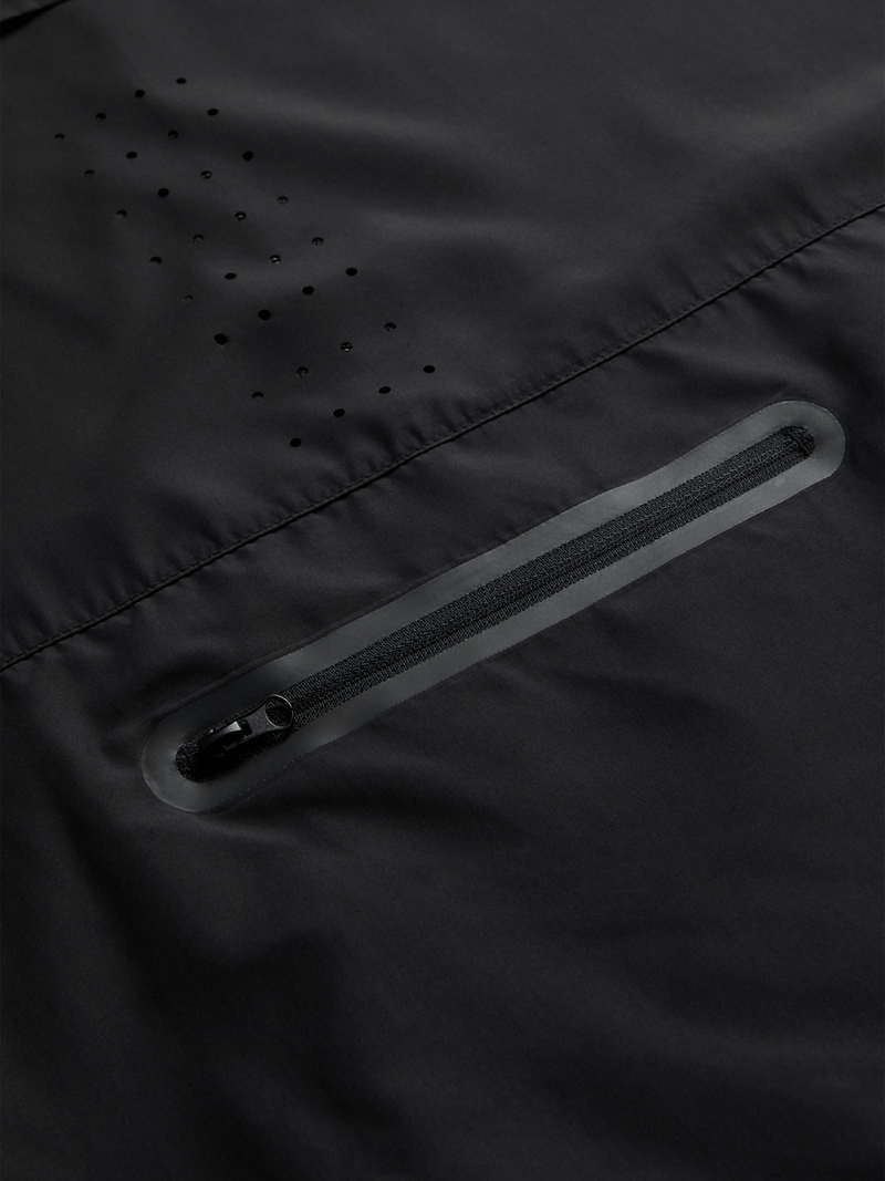TS Men&#39;s Summit Race Day Black Performance Jacket - Lightweight, Quick Dry, Reflective