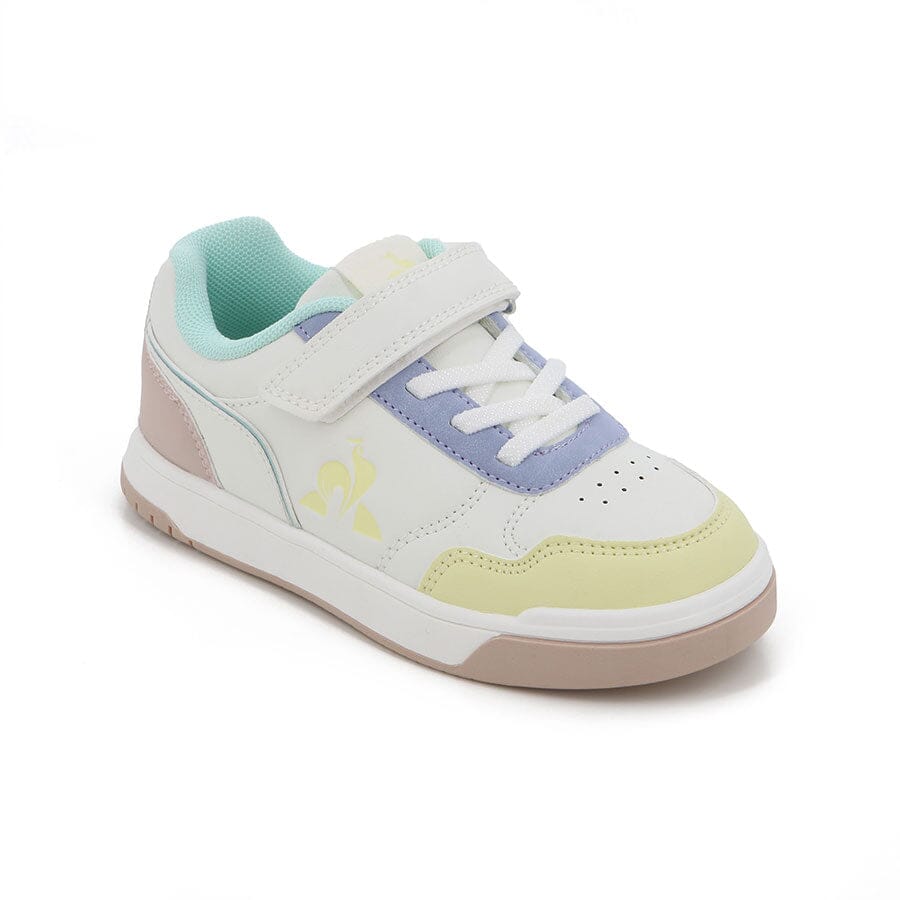 Court Breaker Pre-School Optical White Pink - Le Coq Sportif