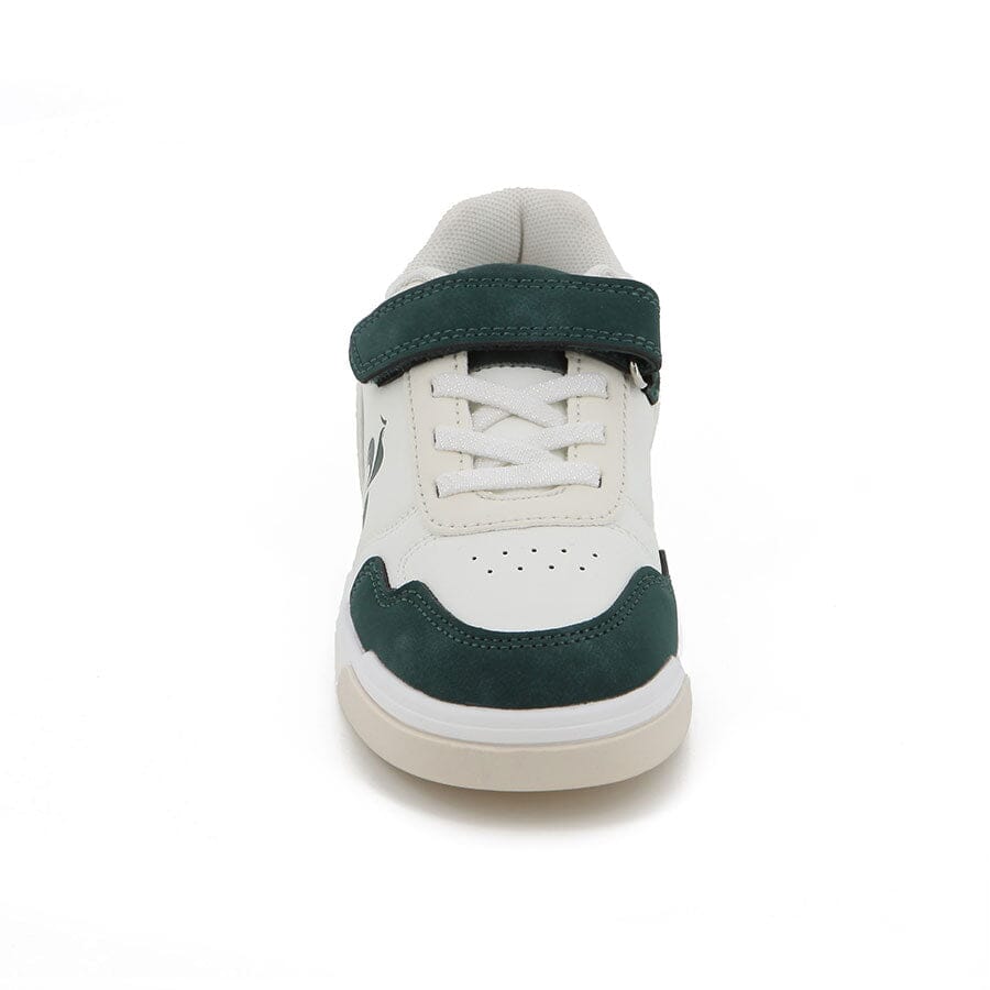Court Breaker Pre School Sneakers Optical White Green - Le Coq Sportif