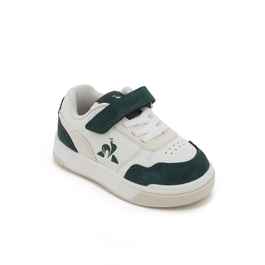 Court Breaker Infant Sneakers Optical White Green - Le Coq Sportif