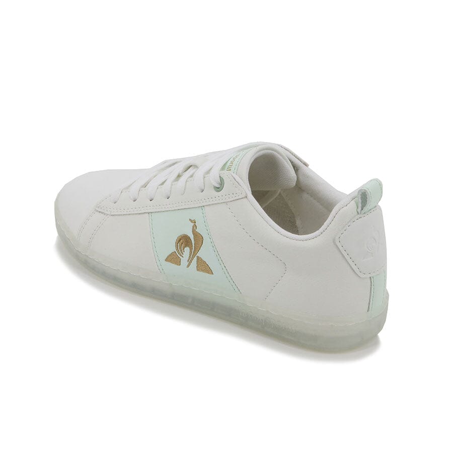 Courtclassic Ladies Sneakers White Ambrosia Gold - Le Coq Sportif