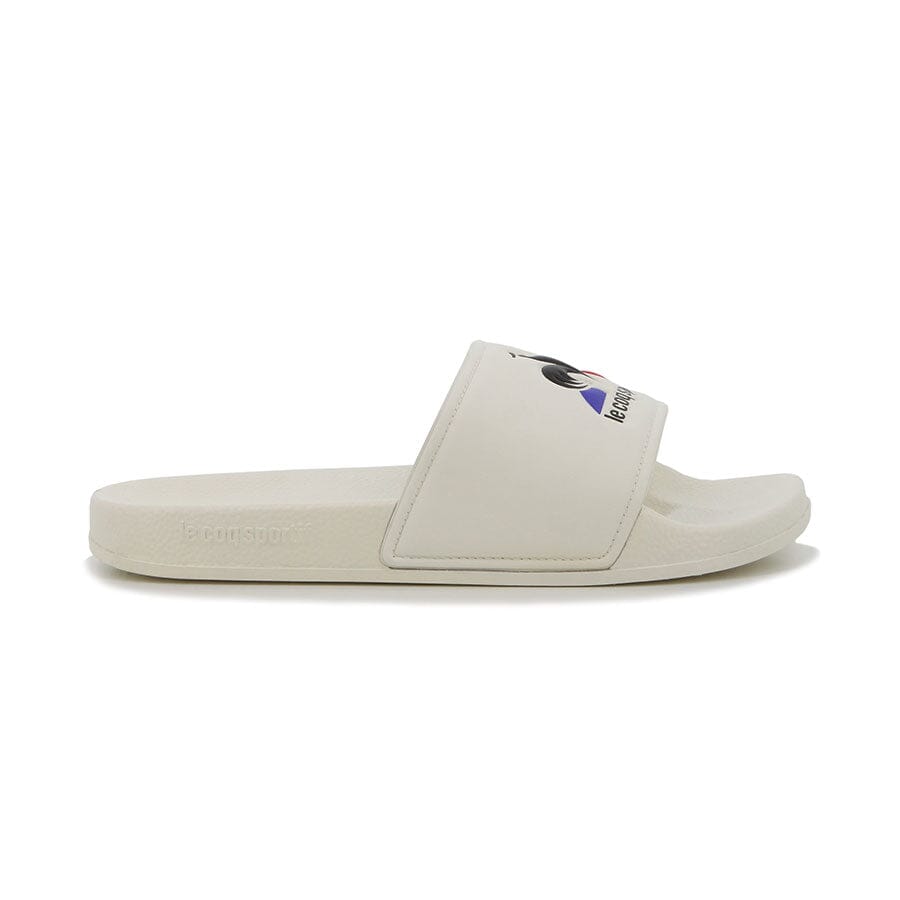 Pool Sandals Mens Off White Brown - Le Coq Sportif