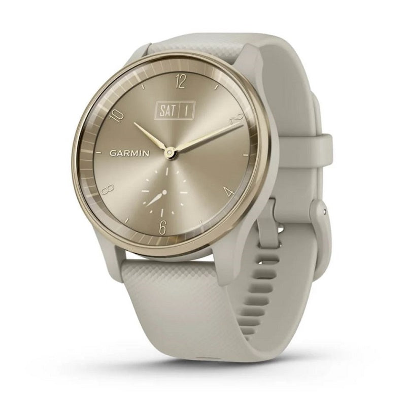 Garmin vívomove Trend Hybrid Smartwatch with Hidden Display &amp; Health Tracking