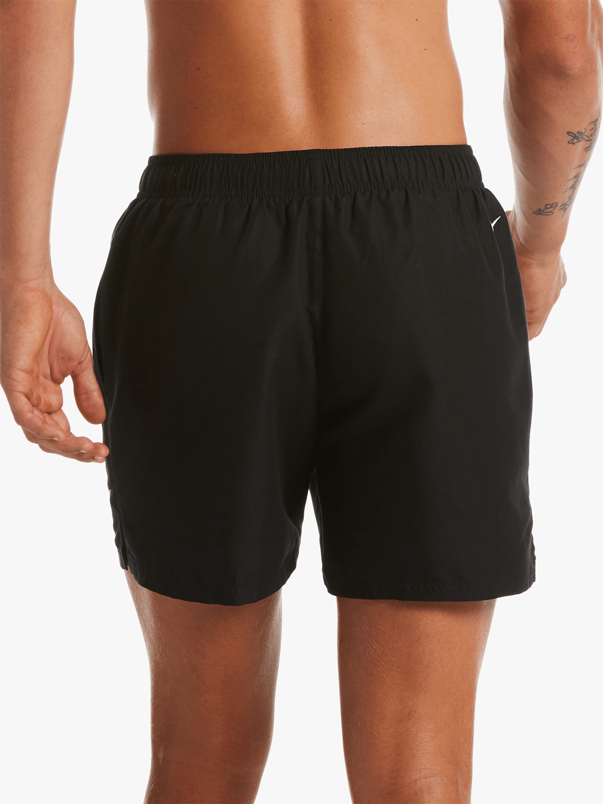 Nike Men&#39;s Classic Logo 5-Inch Black Volley Quick-Dry Swim Shorts