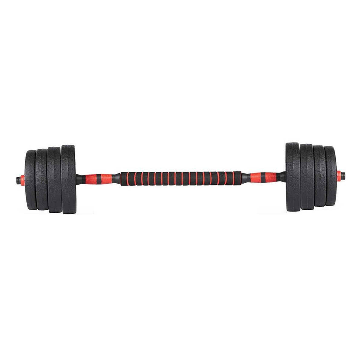 30KG VINYL BARBELL &amp; DUMBBELL SET