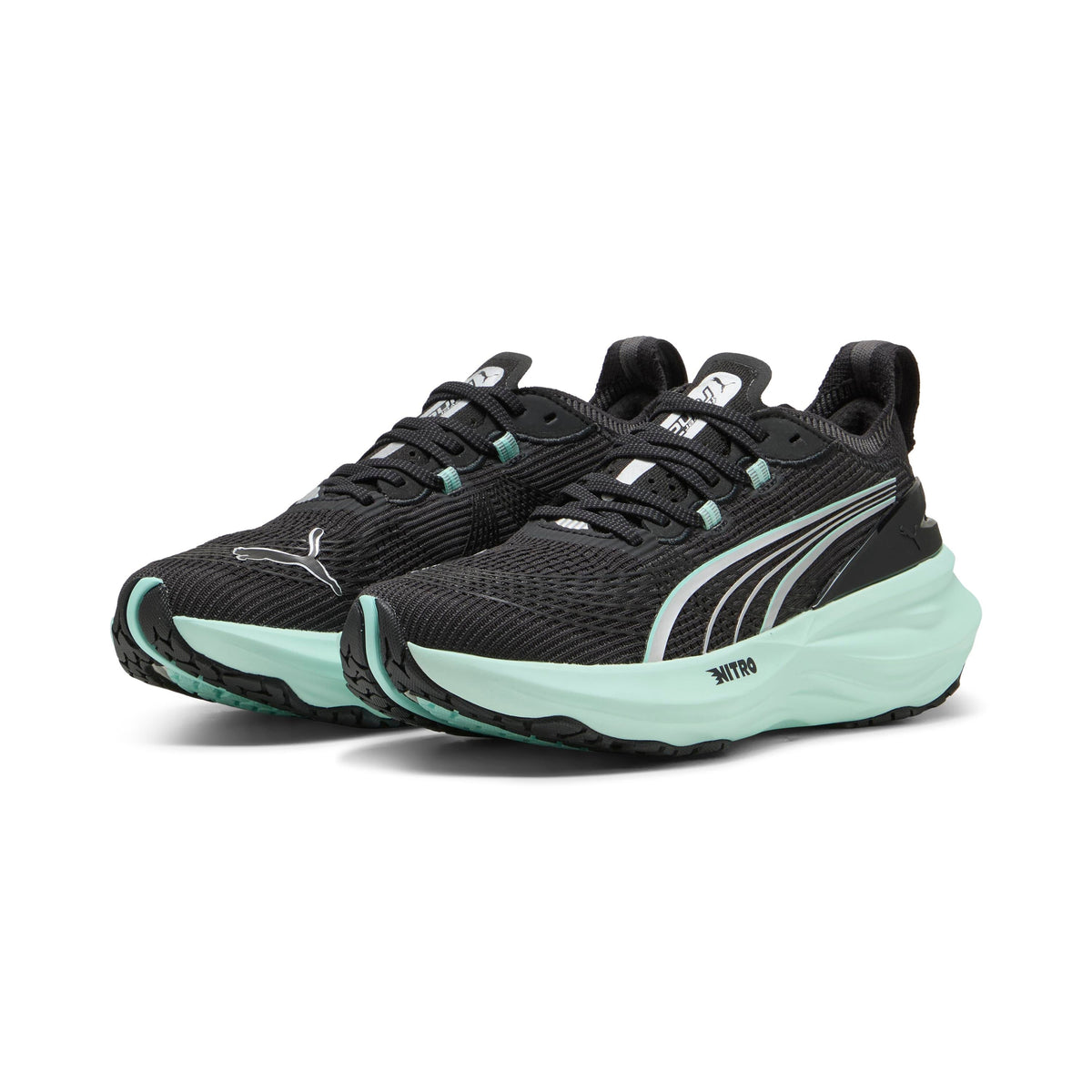 Puma ForeverRun NITRO 2 Black-Mint Melt