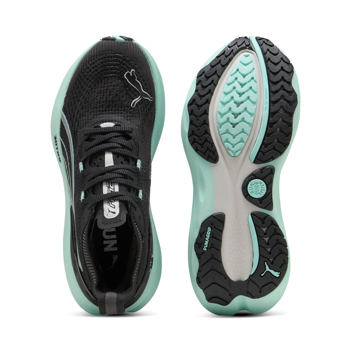 Puma ForeverRun NITRO 2 Black-Mint Melt